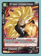 SS3 Vegeta, Unstoppable Evolution - BT11-129 - R