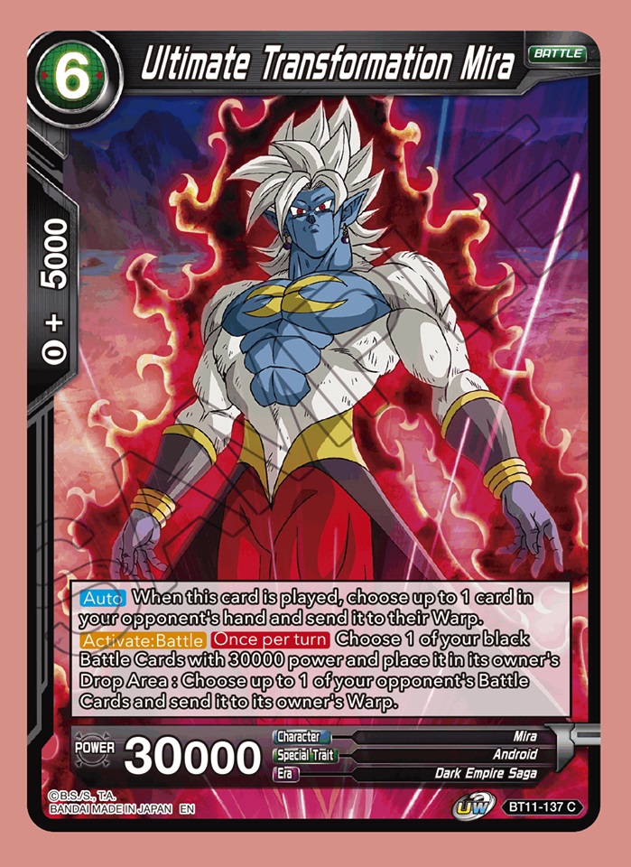 Ultimate Transformation Mira - BT11-137 - C - Foil