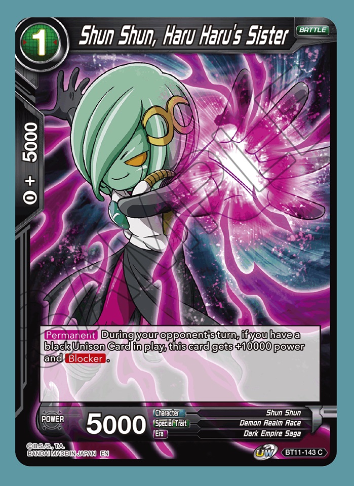 Shun Shun, Haru Harus Sister - BT11-143 - C - Foil