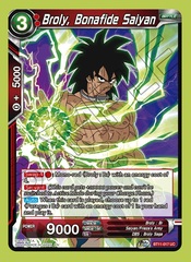 Broly, Bonafide Saiyan - BT11-017 - UC