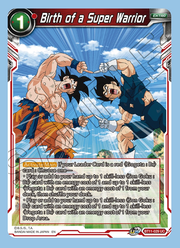 Birth of a Super Warrior - BT11-029 - UC