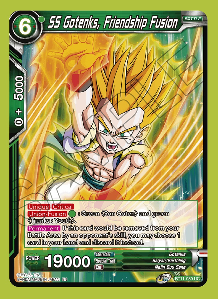 SS Gotenks, Friendship Fusion - BT11-080 - UC