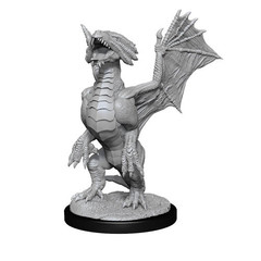 D&D Nolzur's Marvelous Miniatures: Bronze Dragon Wyrmling & Pile of Seafound Treasure (Wave 13)