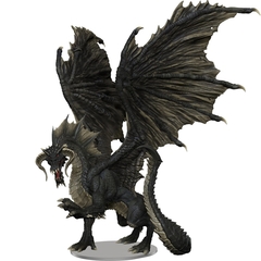 D&D Icons of the Realms: Adult Black Dragon Premium Figure