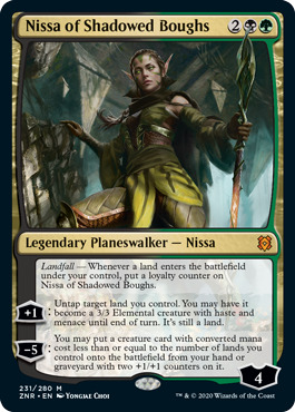 Nissa of Shadowed Boughs - Foil