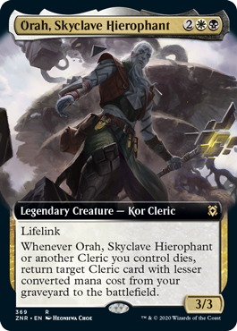 Orah, Skyclave Hierophant - Extended Art