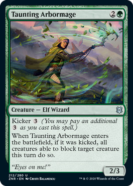 Taunting Arbormage - Foil