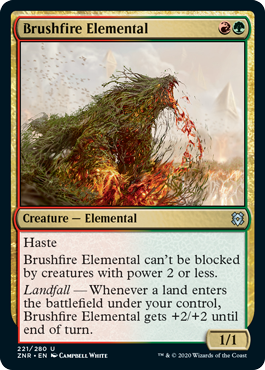 Brushfire Elemental - Foil