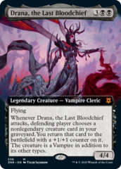 Drana, the Last Bloodchief (Extended Art) - Foil