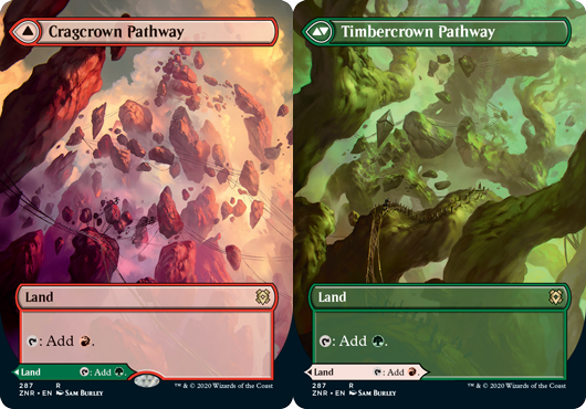 Cragcrown Pathway // Timbercrown Pathway - Foil - Borderless