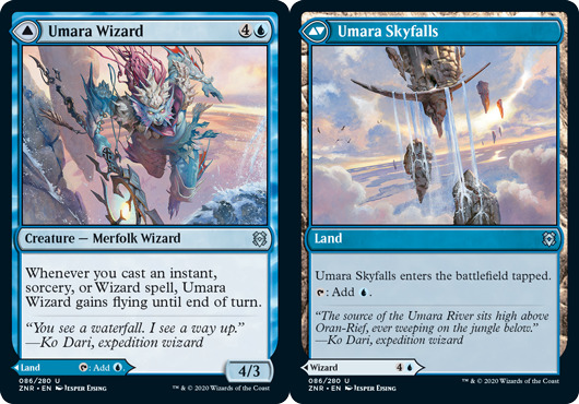 MTG-4x-Near Mint, English-Umara Wizard // Umara Skyfalls - Foil-Zendikar Rising | eBay MTG-4x-Near Mint, English-Umara Wizard // Umara Skyfalls - Foil-Zendikar Rising | eBay