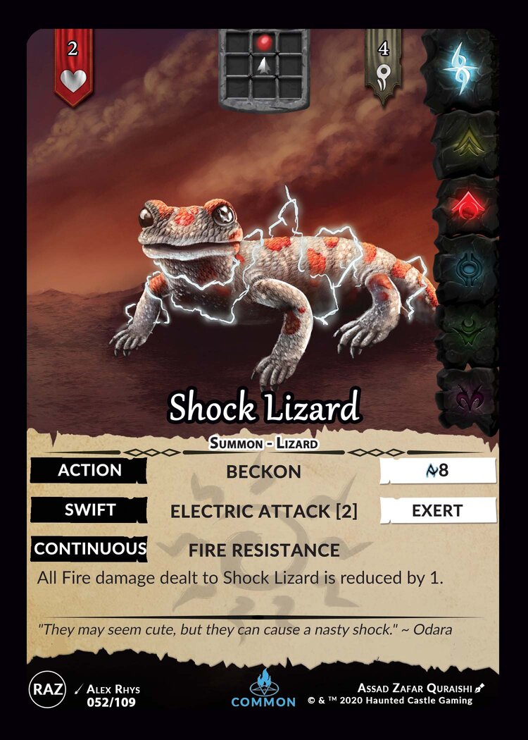 Shock Lizard