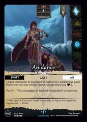 Abidance