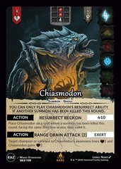 Chiasmodon 63