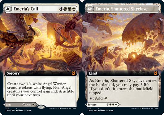 Emerias Call // Emeria, Shattered Skyclave - Extended Art