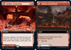 Valakut Awakening // Valakut Stoneforge (355) (Extended Art)