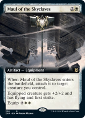 Maul of the Skyclaves - Foil - Extended Art