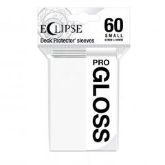 Ultra Pro - Small Deck Protectors: Eclipse Pro-Gloss Arctic White 60 ct