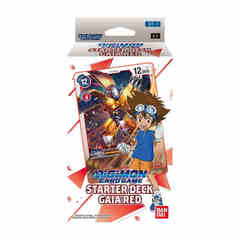 Digimon Card Game Starter Deck - Gaia Red LIMIT 1 PER CUSTOMER