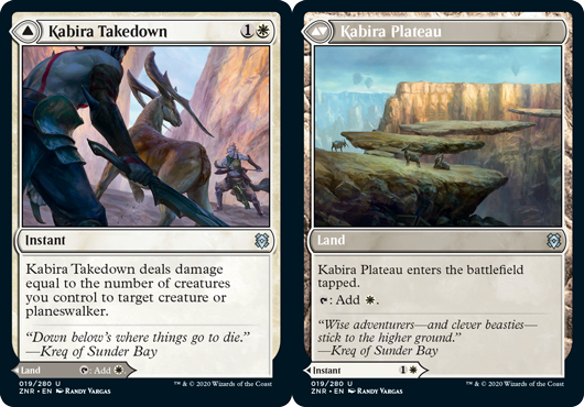 Kabira Takedown // Kabira Plateau - Foil