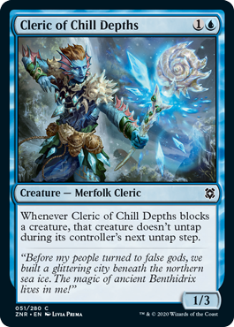 Cleric of Chill Depths - Foil