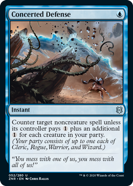 Concerted Defense - Foil