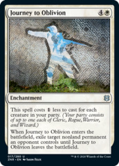 Journey to Oblivion - Foil