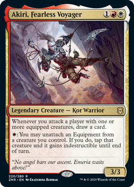 Akiri, Fearless Voyager - Foil