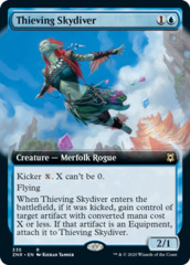 Thieving Skydiver (Extended Art) - Foil