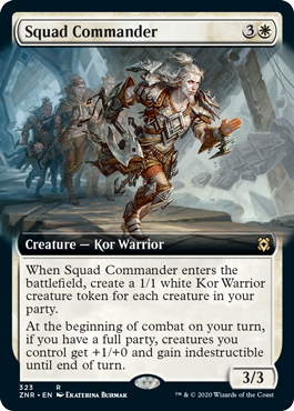 Squad Commander - Foil - Extended Art