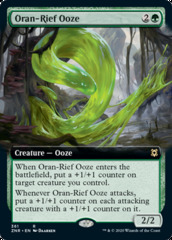 Oran-Rief Ooze (Extended Art) - Foil