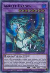 Amulet Dragon (Green) - DLCS-EN005 - Ultra Rare - 1st Edition