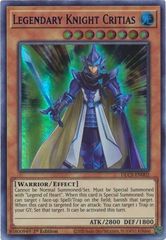 Legendary Knight Critias (Blue) - DLCS-EN002 - Ultra Rare - 1st Edition