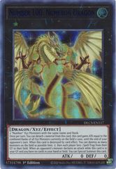 Number 100: Numeron Dragon (Purple) - DLCS-EN117 - Ultra Rare - 1st Edition