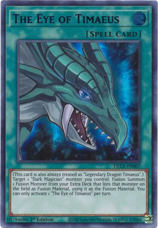 The Eye of Timaeus (Purple) - DLCS-EN007 - Ultra Rare - 1st Edition