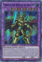 Timaeus the Knight of Destiny (Blue) - DLCS-EN054 - Ultra Rare - 1st Edition