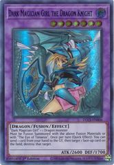 Dark Magician Girl the Dragon Knight (Green) - DLCS-EN006 - Ultra Rare - 1st Edition (Alternate Art)