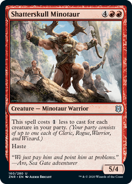 Shatterskull Minotaur - Foil