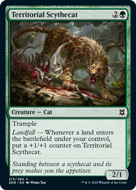 Territorial Scythecat - Foil