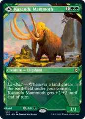 Kazandu Mammoth (Showcase) - Foil