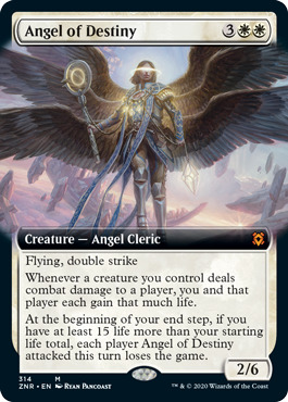 Angel of Destiny - Foil - Extended Art