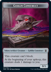 Goblin Construct 0/1 Token (set aléatoire)