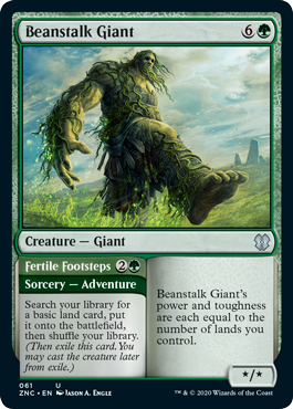 Beanstalk Giant // Fertile Footsteps