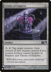 Crown of Empires - The List