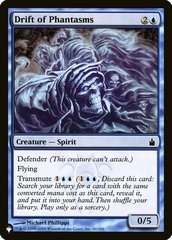 Drift of Phantasms (RAV) - The List