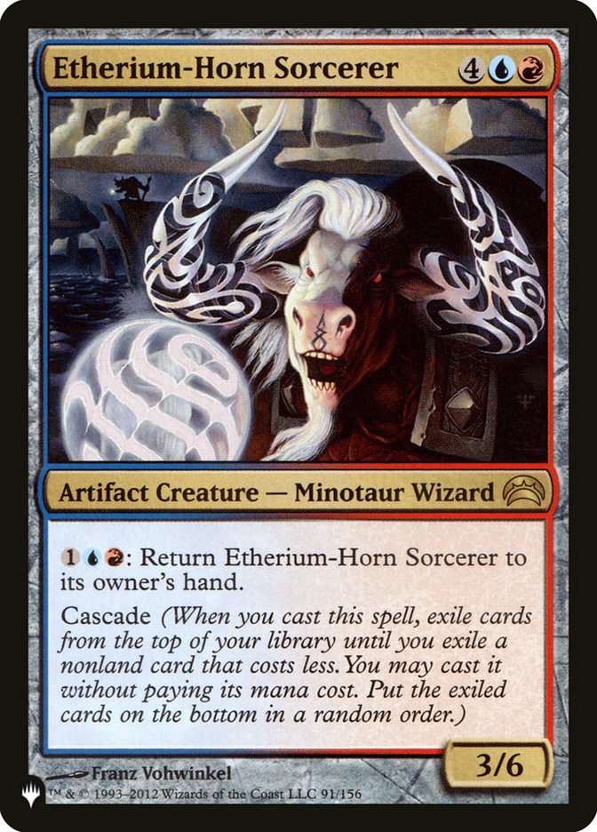 Etherium-Horn Sorcerer - The List