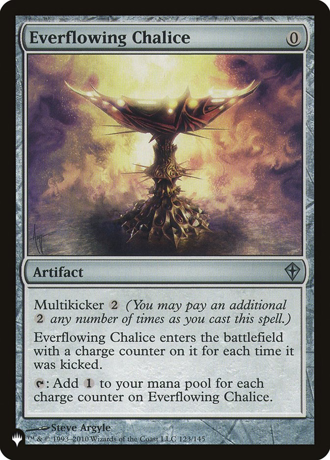 Everflowing Chalice (PAGL) - The List