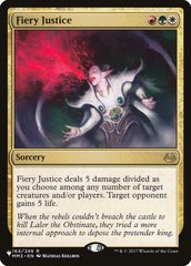 Fiery Justice - The List