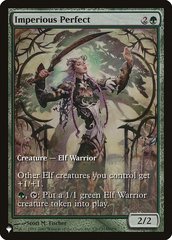 Imperious Perfect Full Art - The List