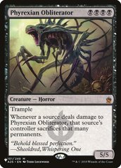 Phyrexian Obliterator - The List